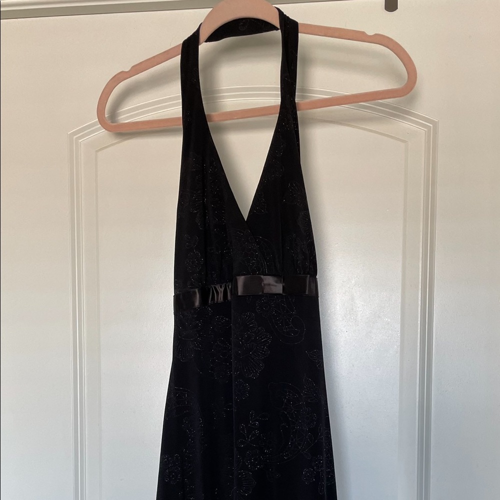 Black sparkle dress
